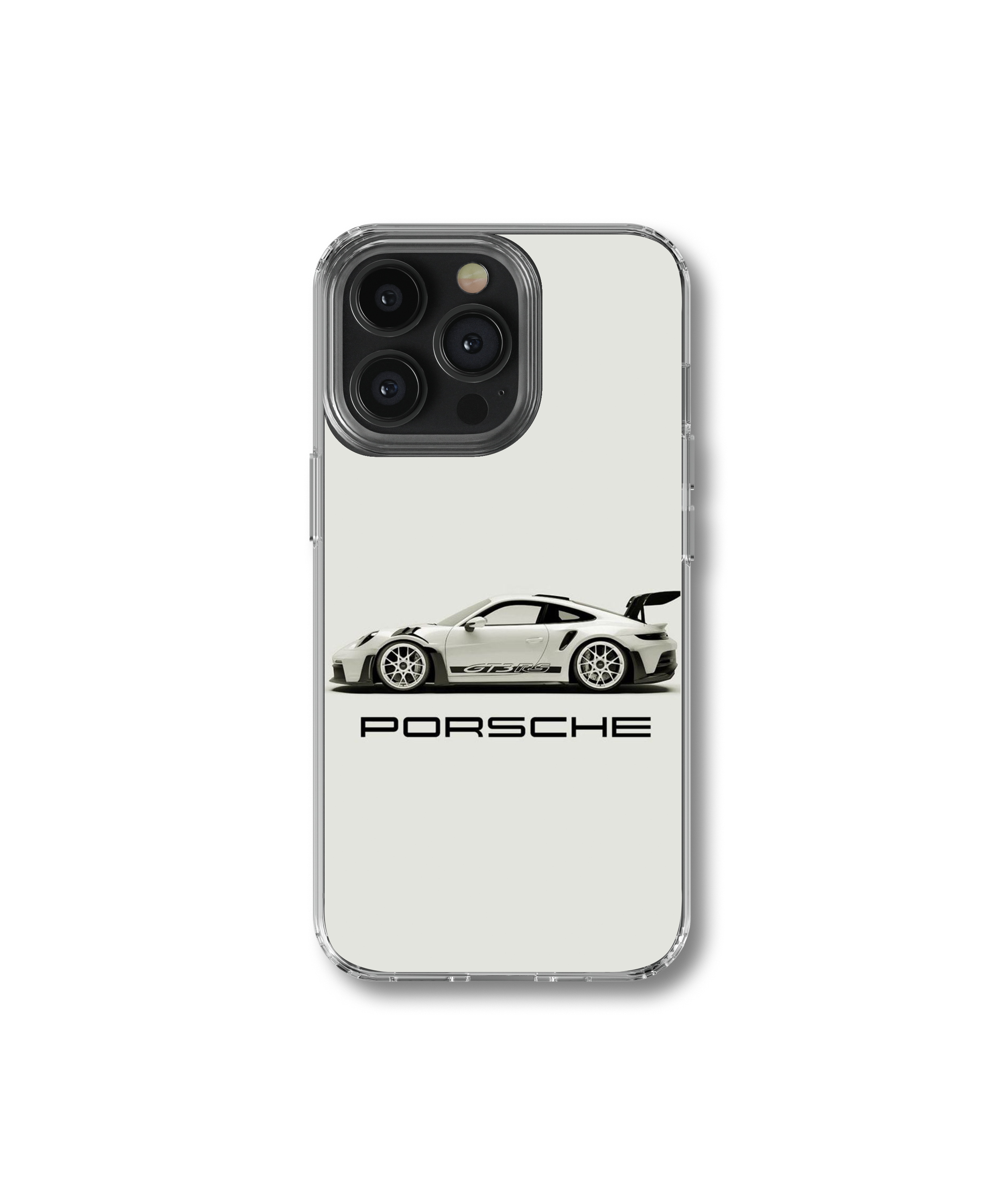 Porsche GT3 White Clear Case