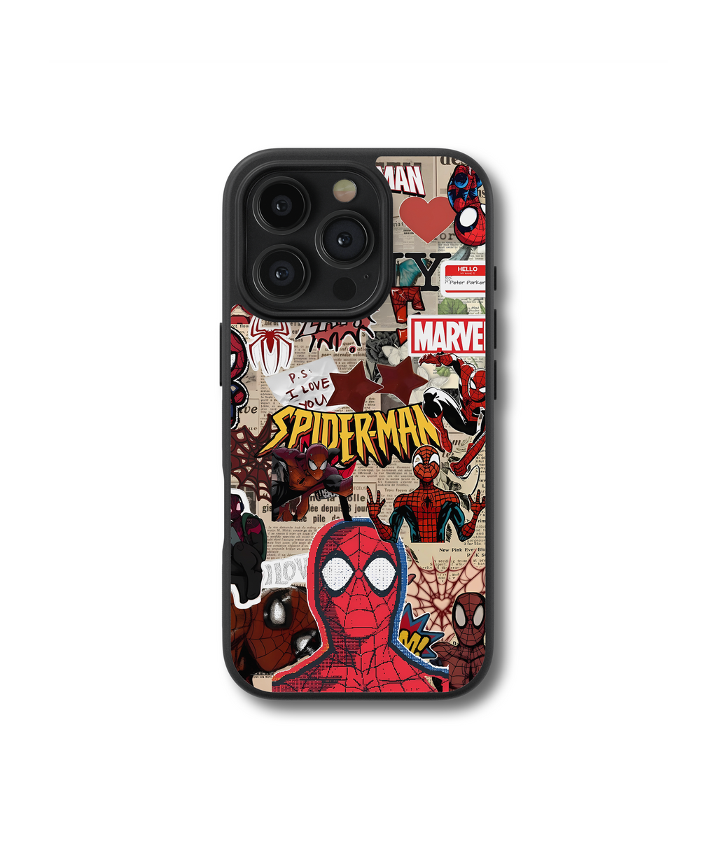 Marvel Spiderman Glass Case