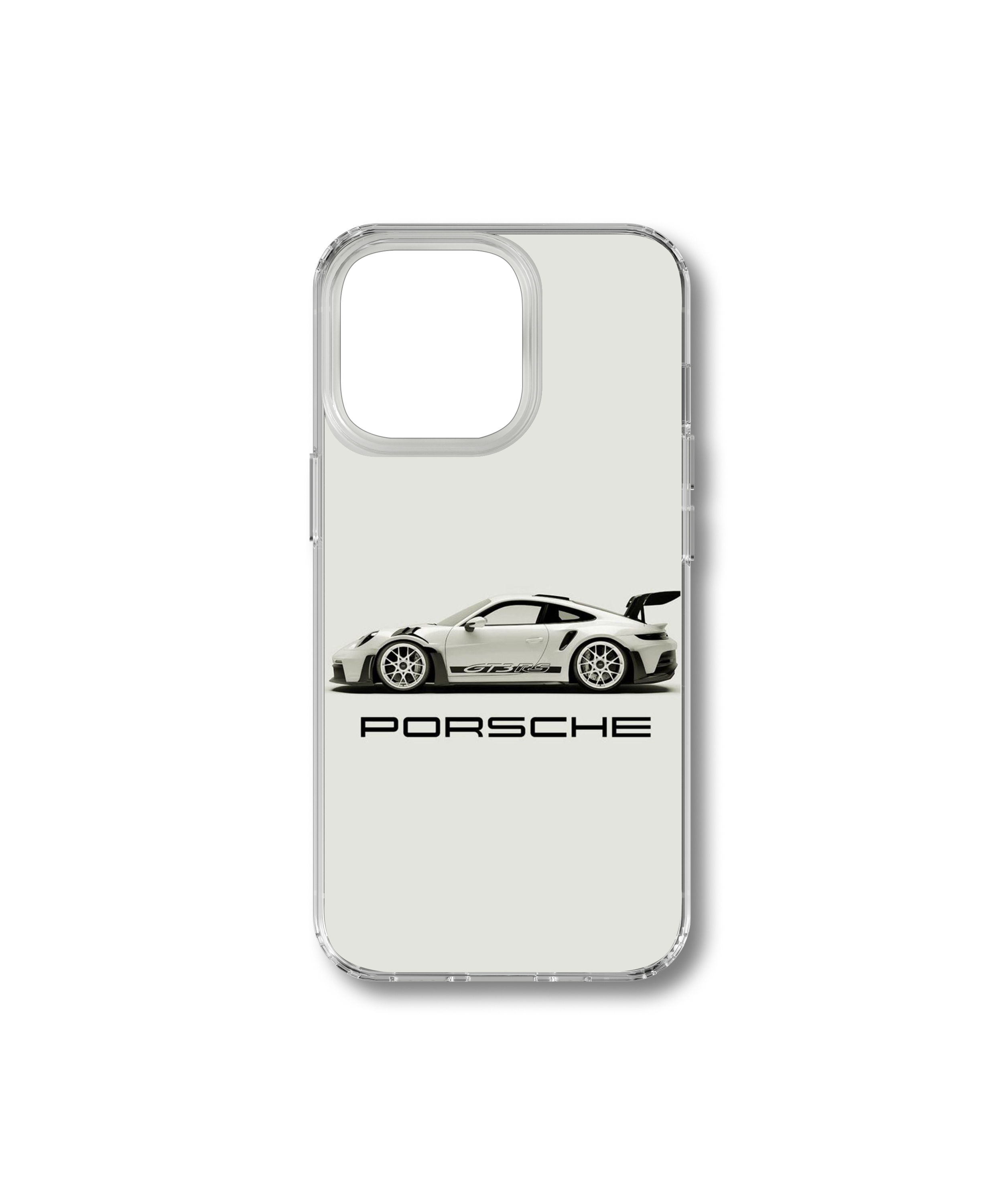 Porsche GT3 White Clear Case