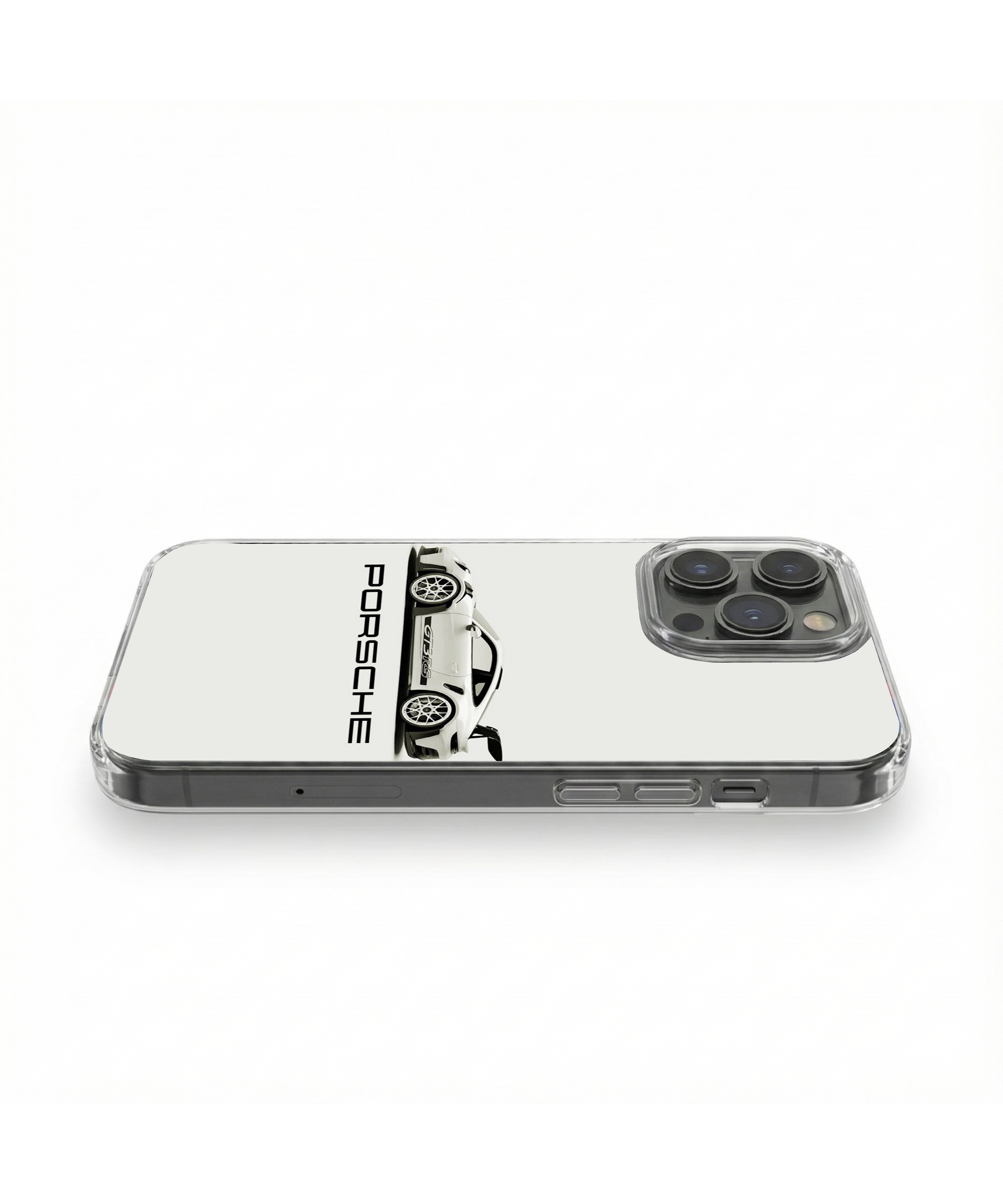 Porsche GT3 White Clear Case