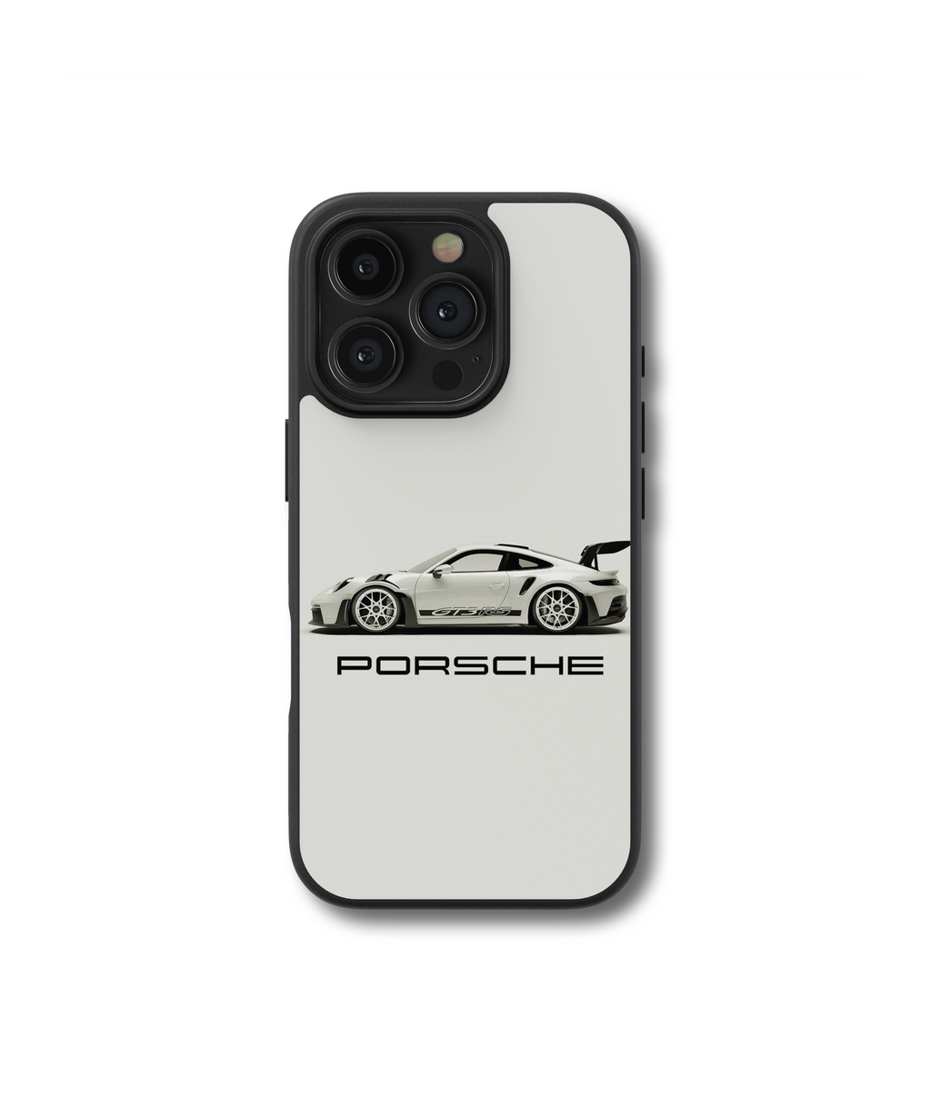 Porsche GT3 White Hybrid Case