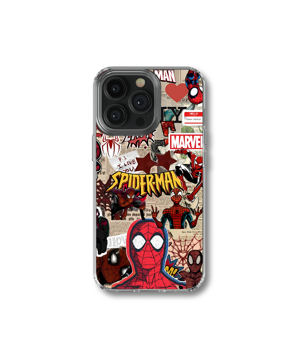 Marvel Spiderman Clear Case