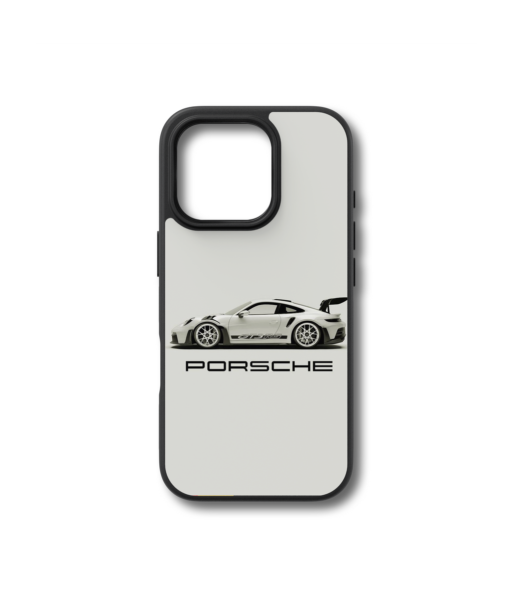 Porsche GT3 White Hybrid Case