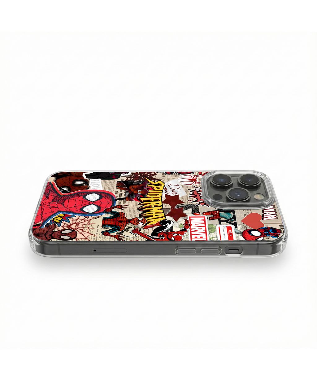 Marvel Spiderman Clear Case