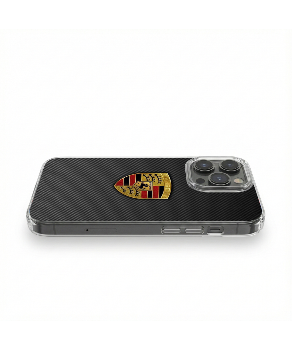 Porsche Carbon Clear Case