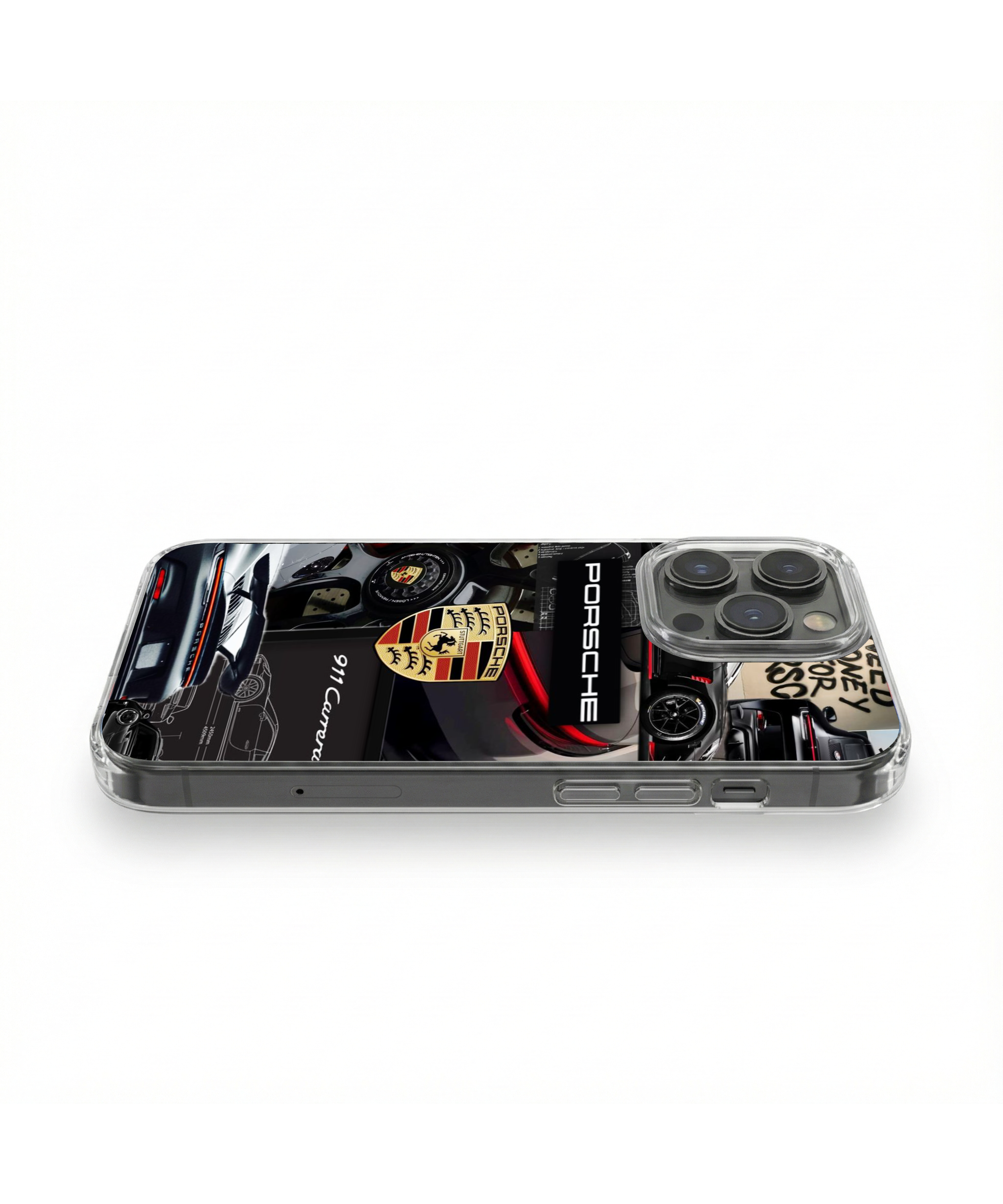Porsche Things Clear Case