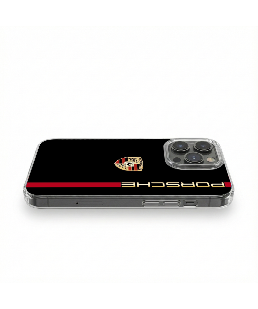 Porsche Stripe Clear Case
