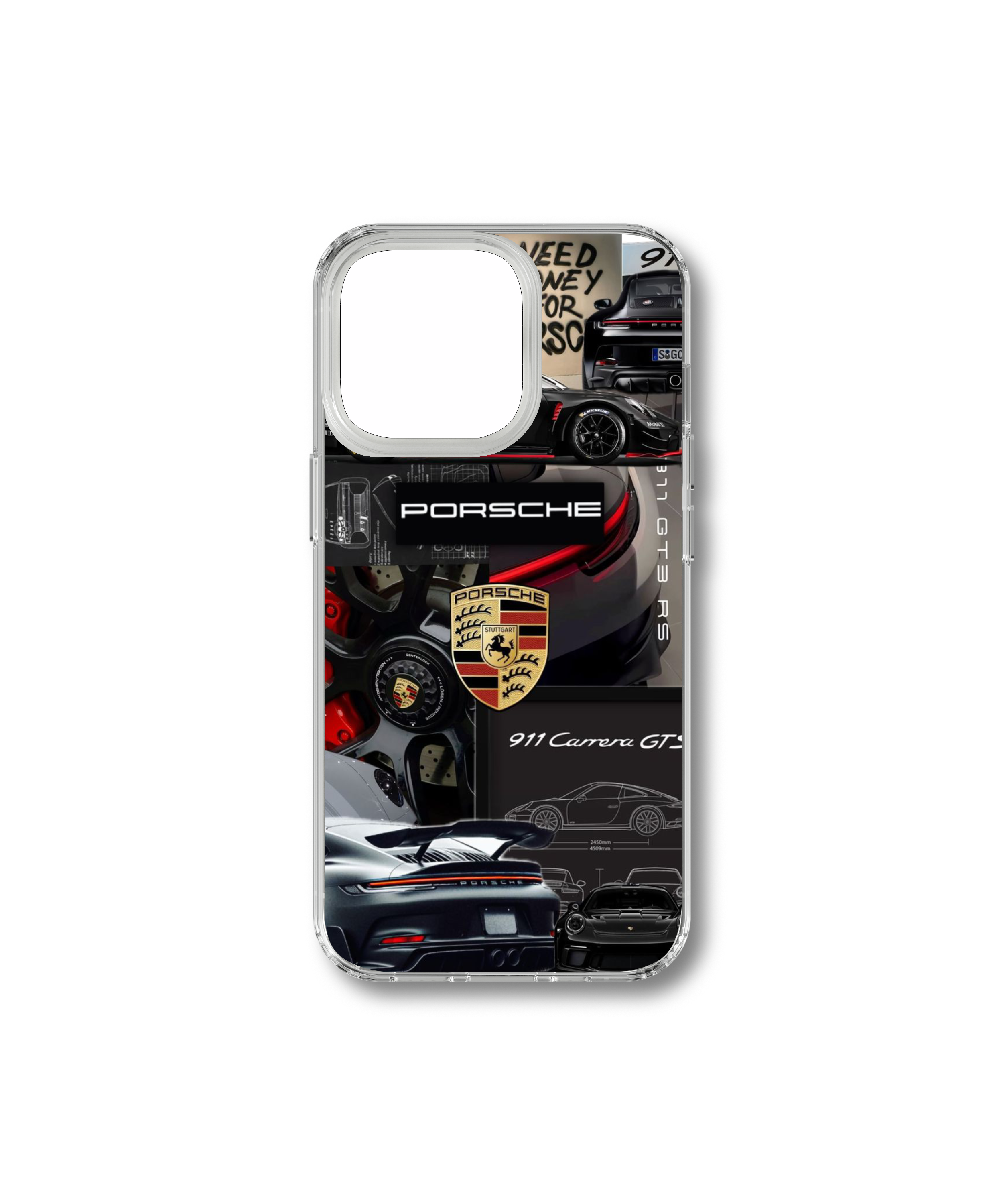 Porsche Things Clear Case