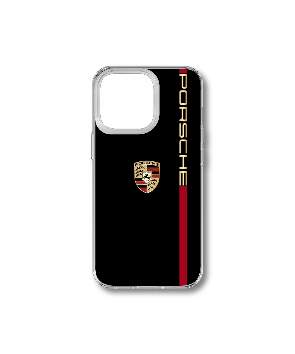 Porsche Stripe Clear Case
