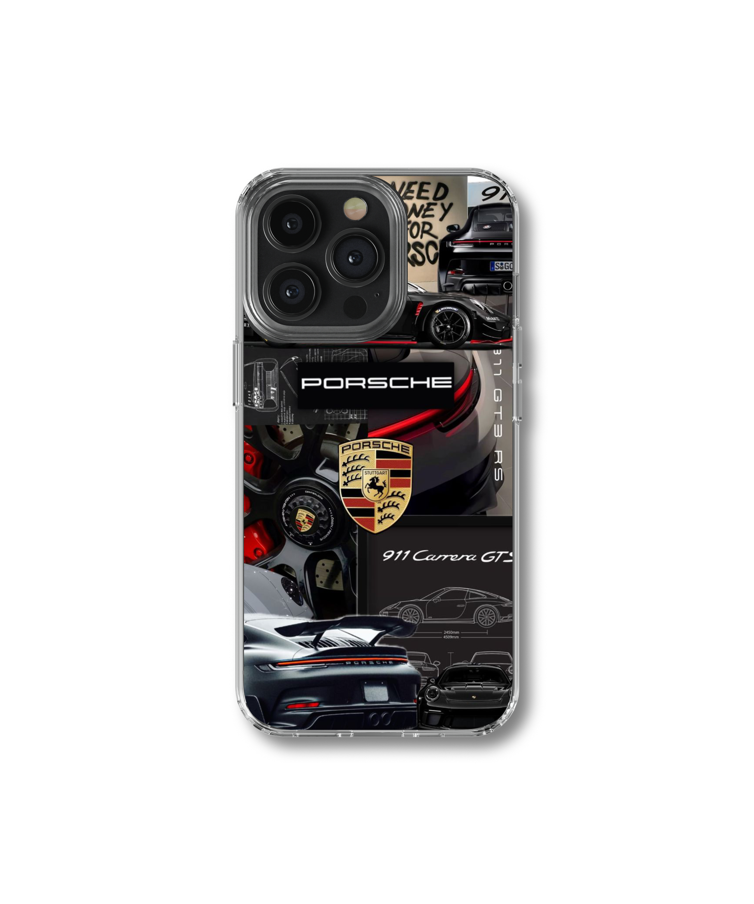 Porsche Things Clear Case