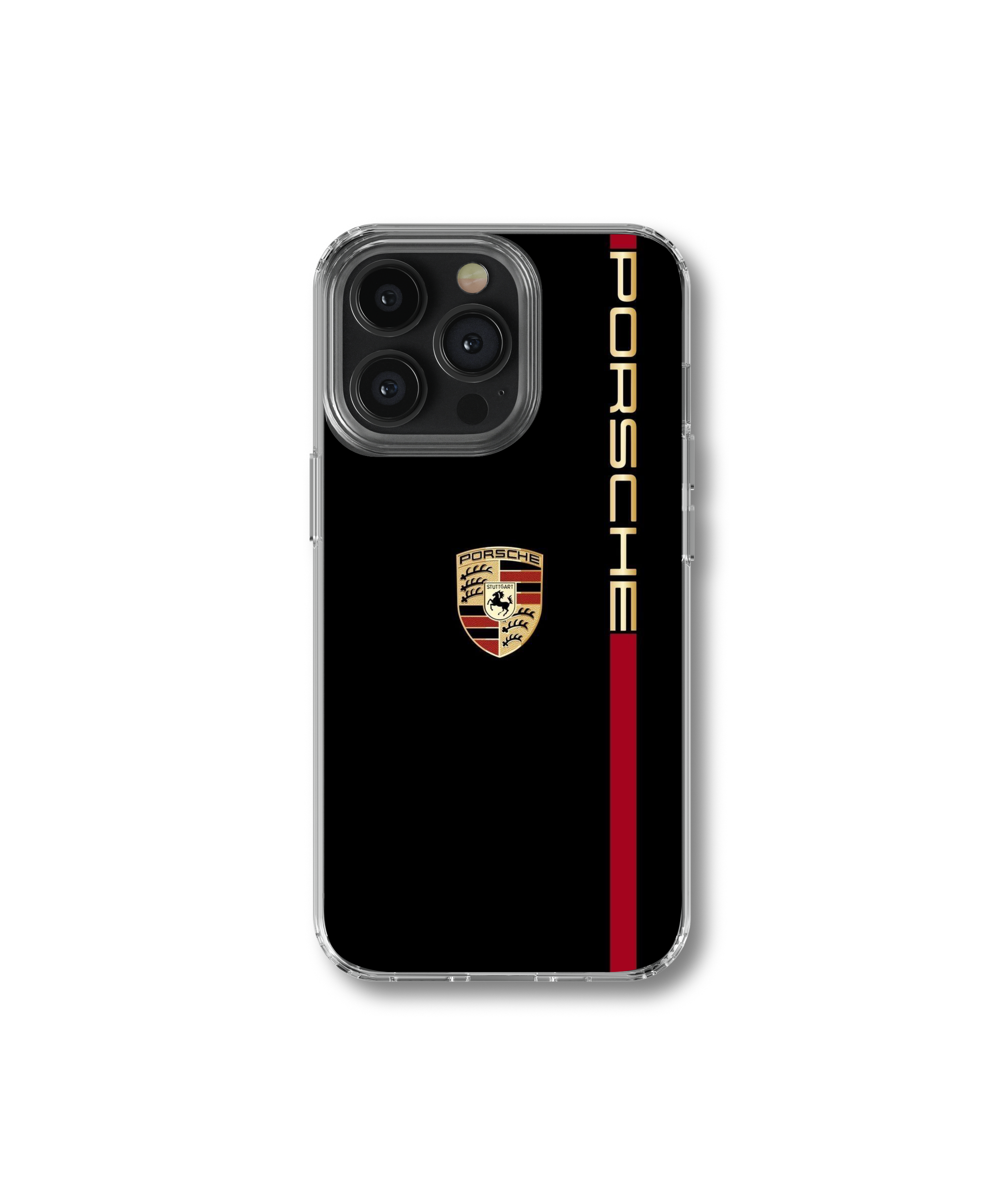 Porsche Stripe Clear Case
